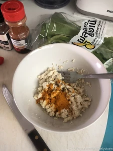 A few of you were wondering about my fav tofu scramble here is my part 1