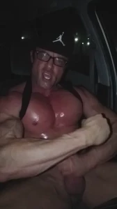 Getting greasy in the car and jizzy