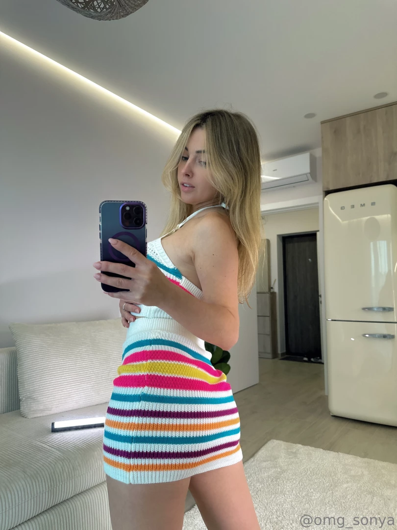 You want to rip that skirt off me right now 