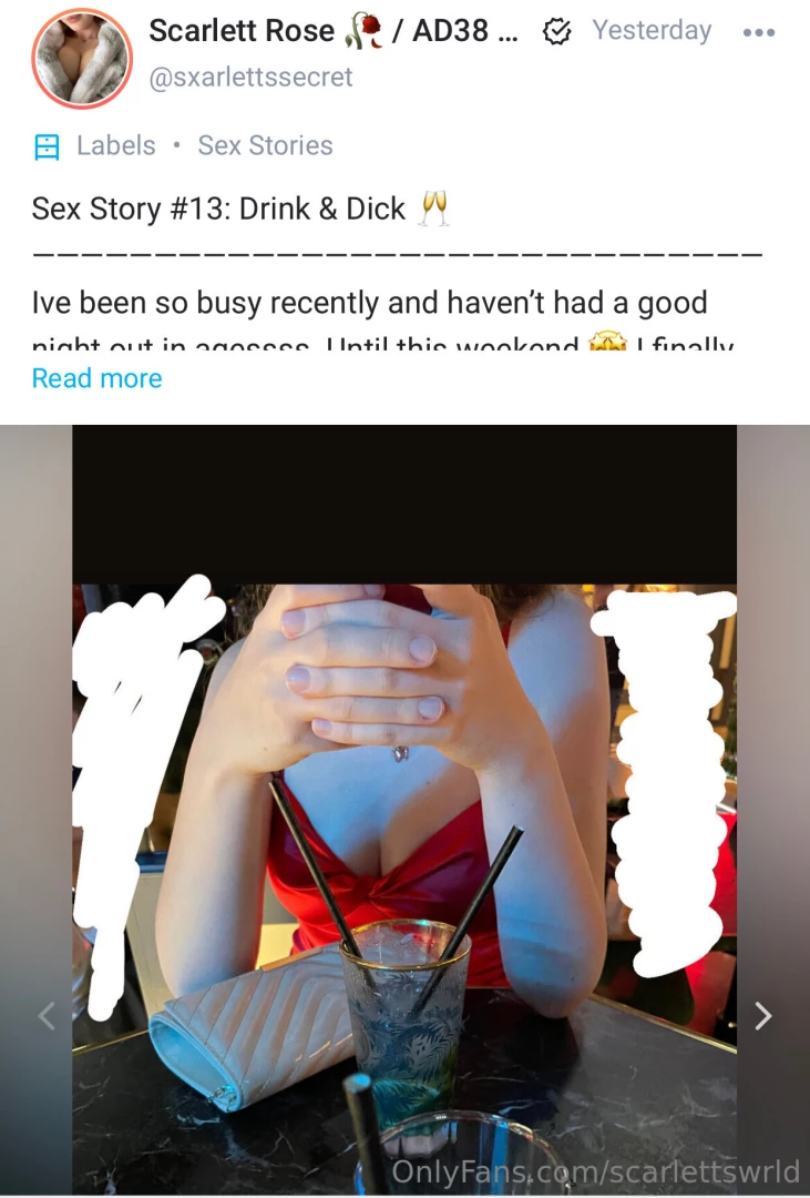 Soo this past weekend i went on a night out and got dick down gooood 