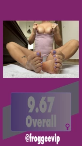 Froggeevip anal feet footjobs - joi - mf no face solo - squirt ppv