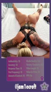 Jam1ecroft ppv no categories yes ads no nbsp i reviewed this lovely part 1