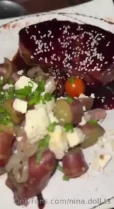 The evening at the restaurant turned out to be a real culinary journey