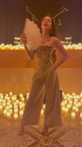 Candles and live music that s a vibe