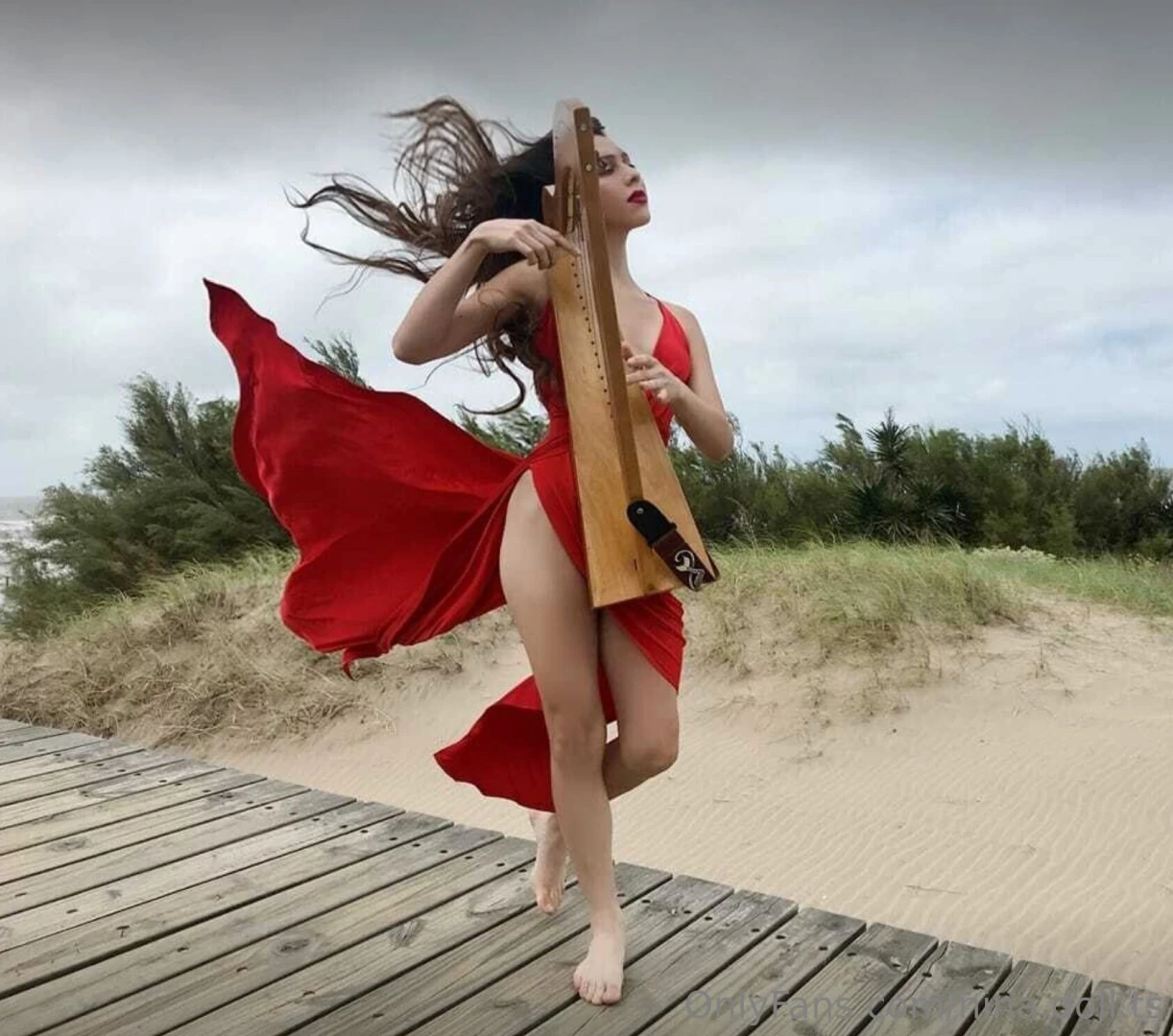 The harp is my life every note is a piece of me and only you can keep 