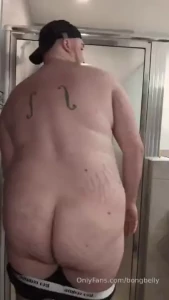 Stripping down for a shower and feeling fat as fuck part 4