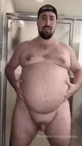 Stripping down for a shower and feeling fat as fuck part 2