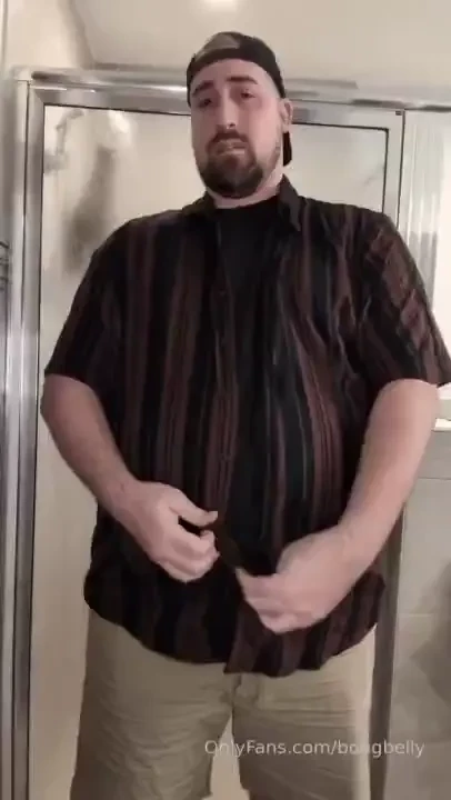 Stripping down for a shower and feeling fat as fuck 