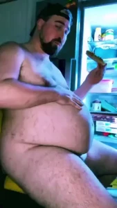 Midnight snack even though i always go to bed with a full belly more