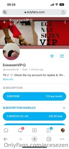 Https onlyfans com ecesezenvip linke t kla ve art k yeni hesab ma gel