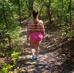 Making sure i m getting those 10k steps a day by hitting the trails part 1