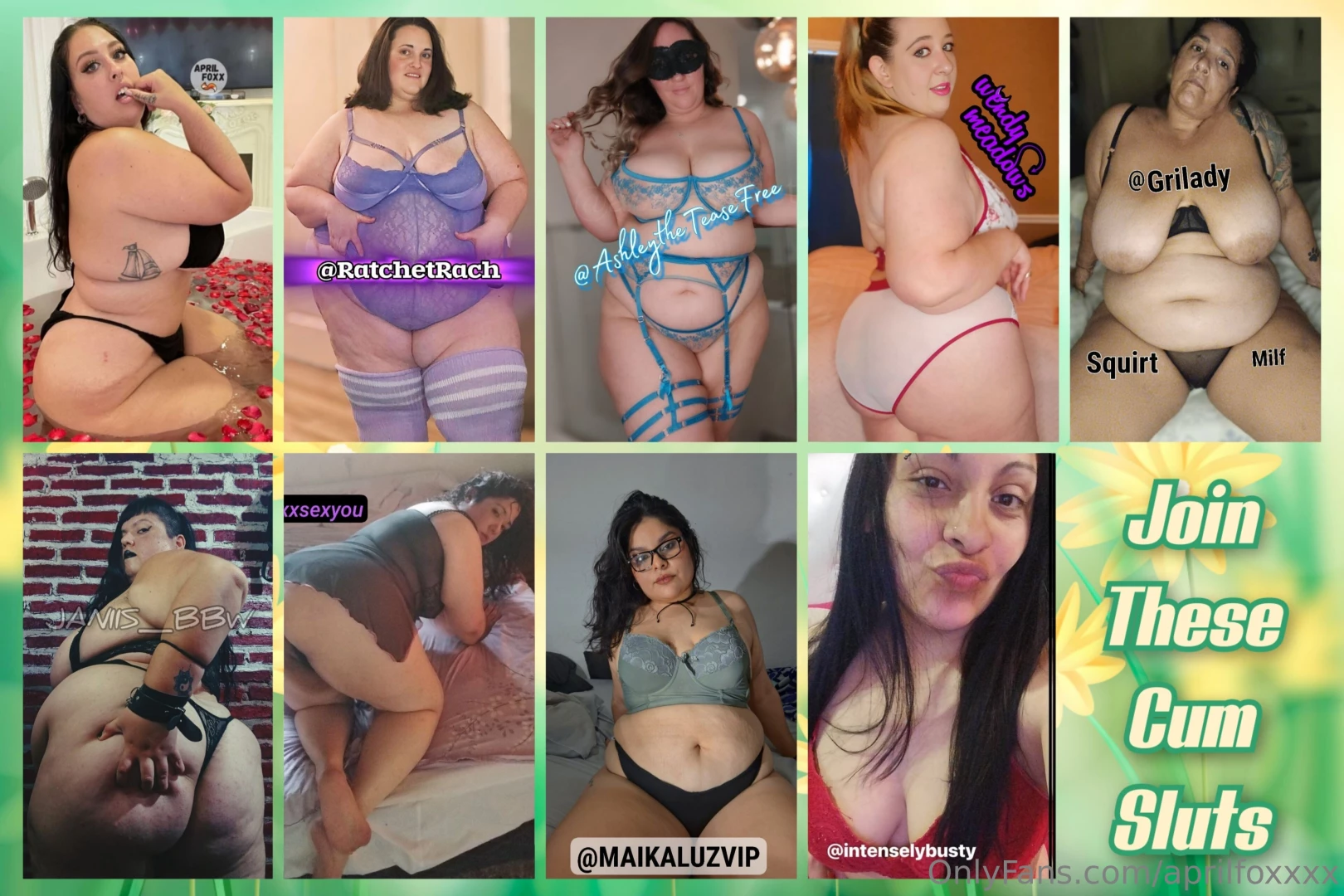 12 aprilfoxxxx ratchetrach ashleytheteasefree wendymeadows grilady 