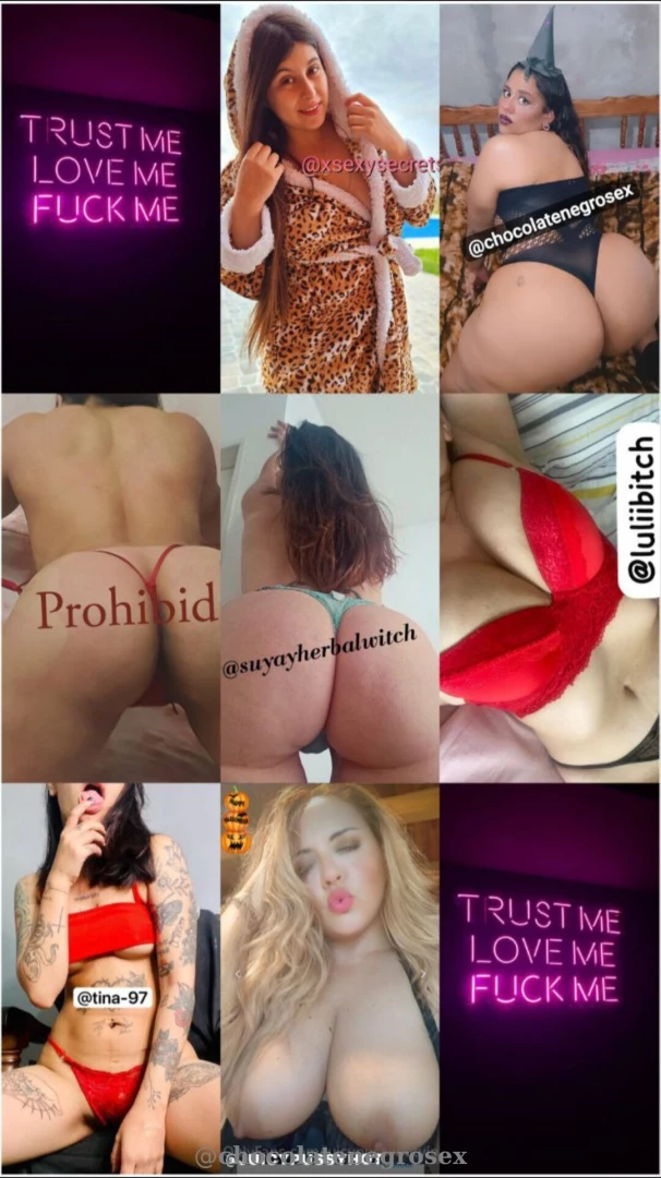 Magic pussys here for you daddy xsexysecretsx chocolatenegrosex 