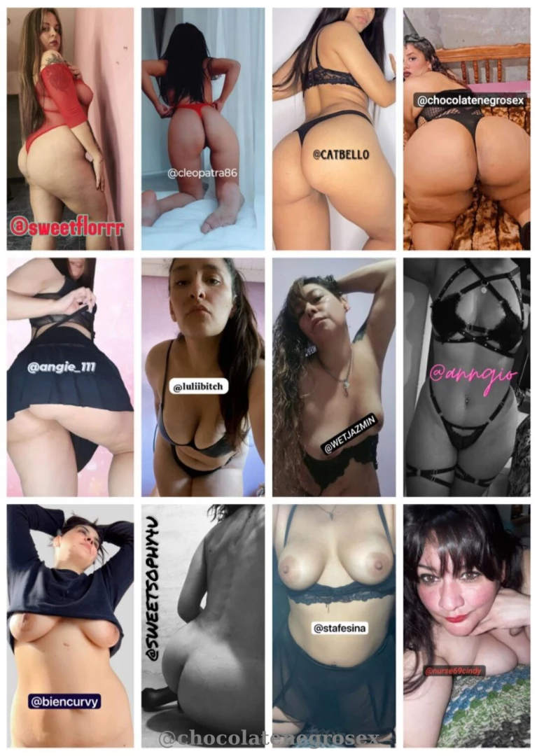 Vc queens here sweetflorrr cleopatra86 catbello chocolatenegrosex 