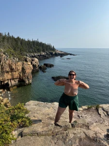 I had those cheeks out in maine part 1