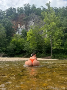 Some pics from my weekend at the river tiddies and a couple pussy part 1
