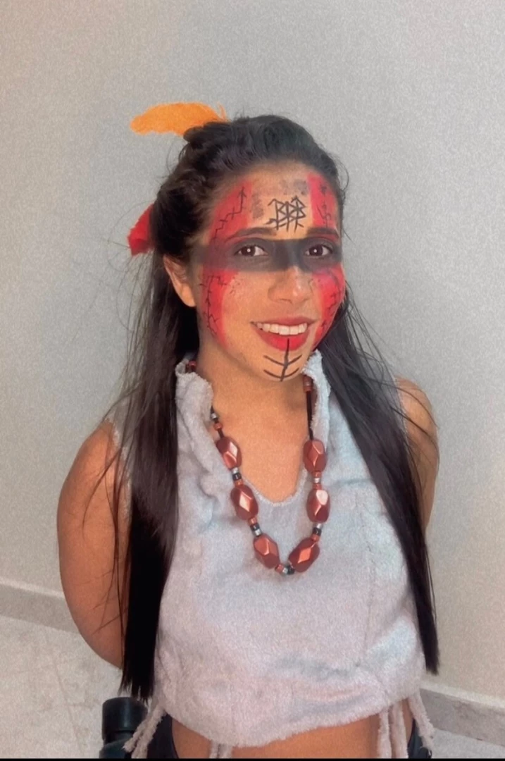 Listos para ver qu se esconde bajo este disfraz 