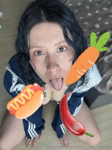 Stuck my tongue out by accident or maybe i m just craving you spoiler