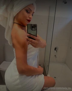 Washing off the makeup a relaxing shower and winding down for the day part 2