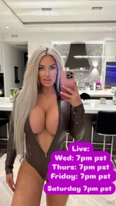 Live schedule this week you cumming