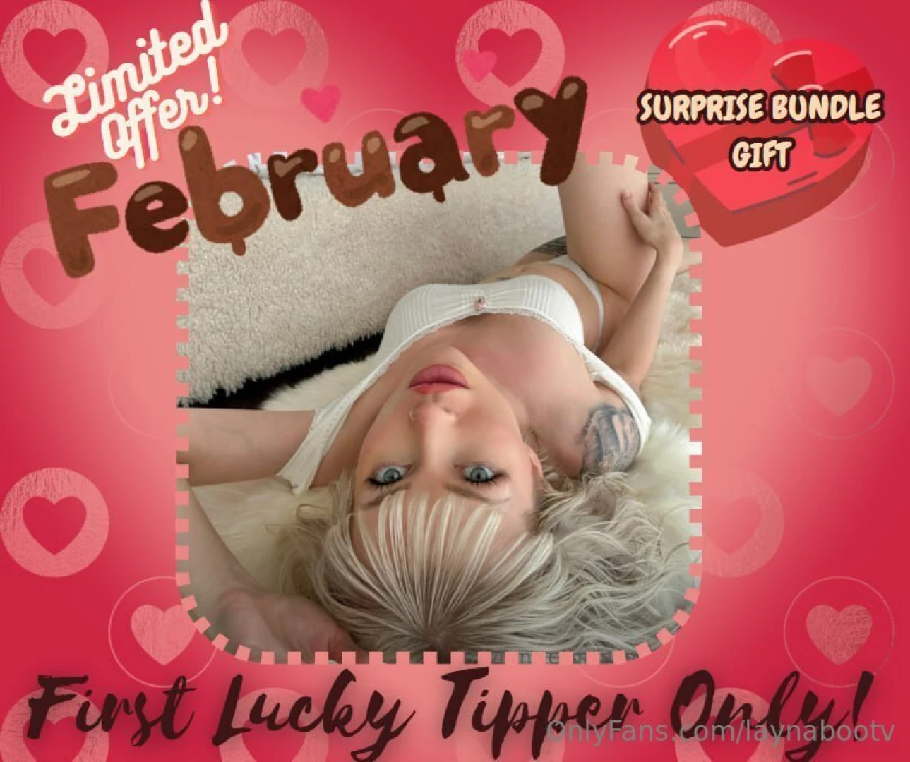 Love is in the air babe february is all about you and me and i ve got 