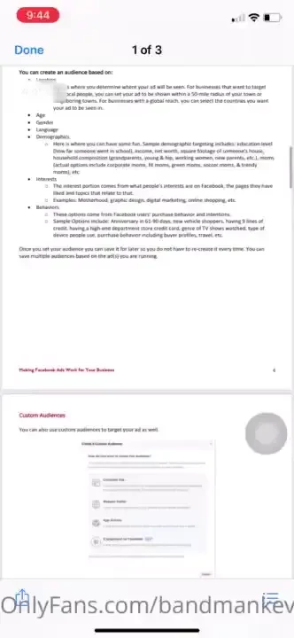 Guide for facebook ads 