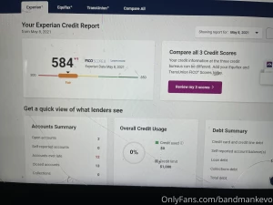 Before and after of someone credit 1 month later part 1