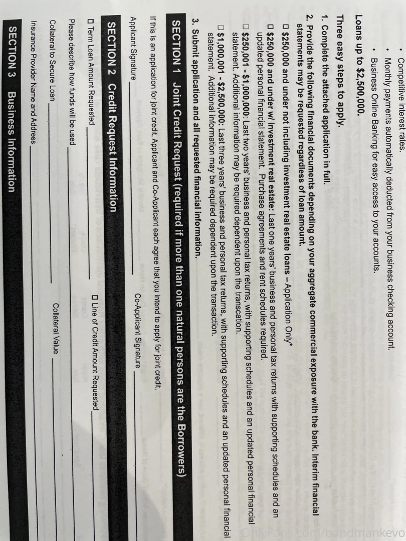 All u need to get a loan 