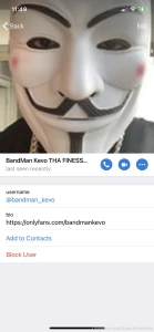 This is a fake telegram page that will scamm you don t fall for it