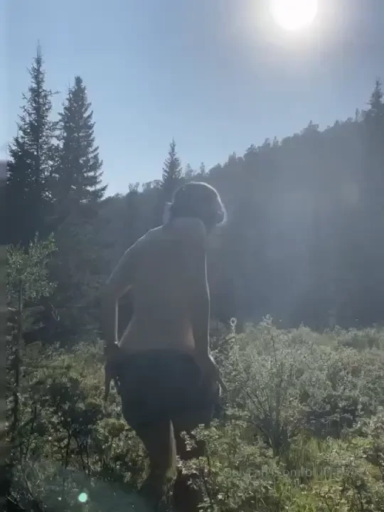 Did i make my friends take naked pictures of me in the woods why yes i 