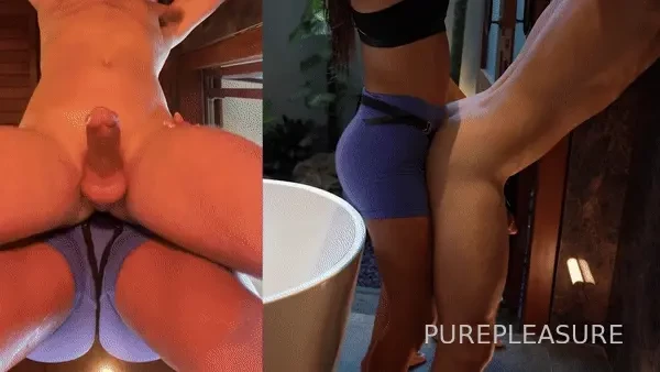 We shower in a different way than normal people and we love that we 