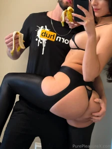 Bananas are tasty but real cock is way more delicious