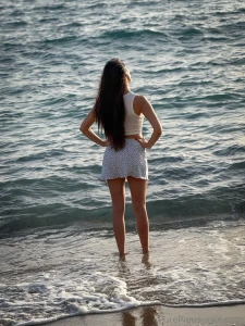 A perfect beach day a perfect sunset a perfect match part 1