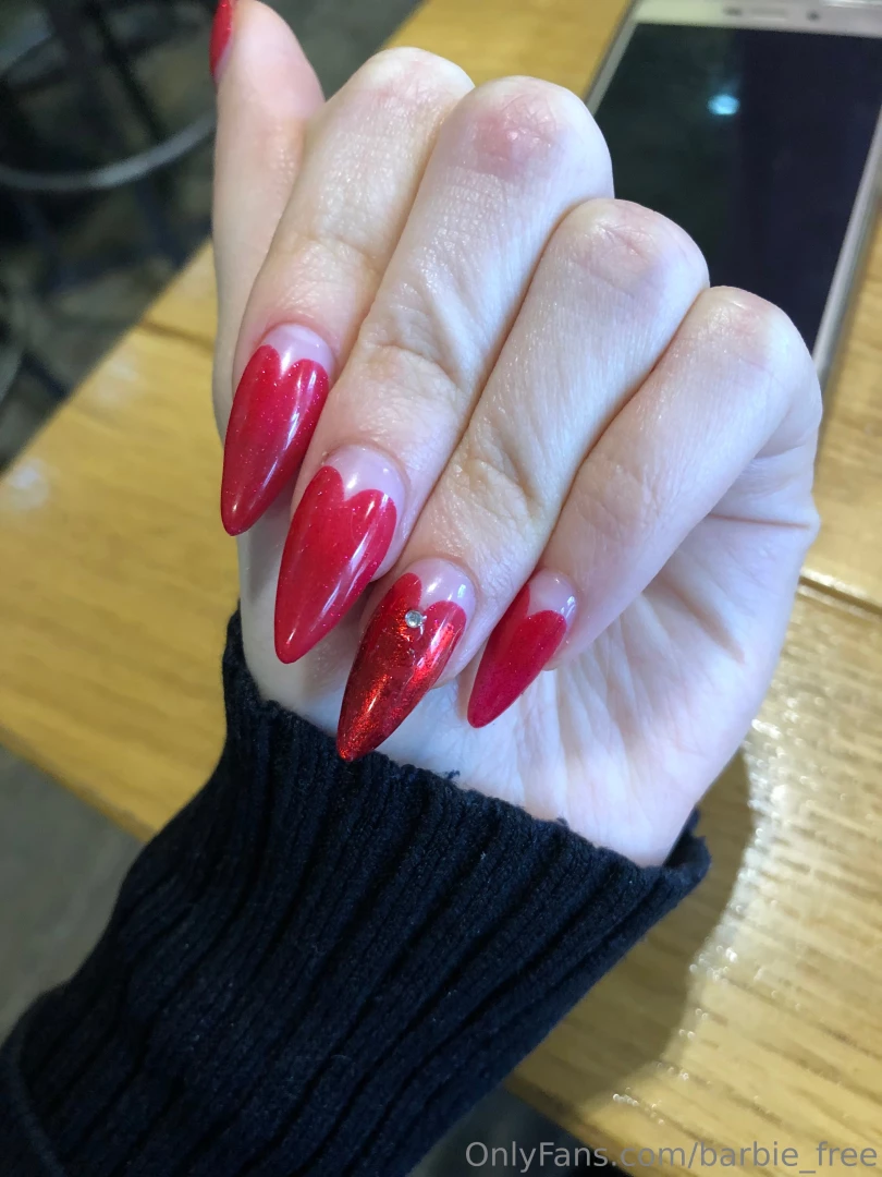 Valentine s nails 