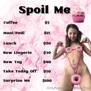 Happy birthday to me your barbie today is my day but i wouldn t be