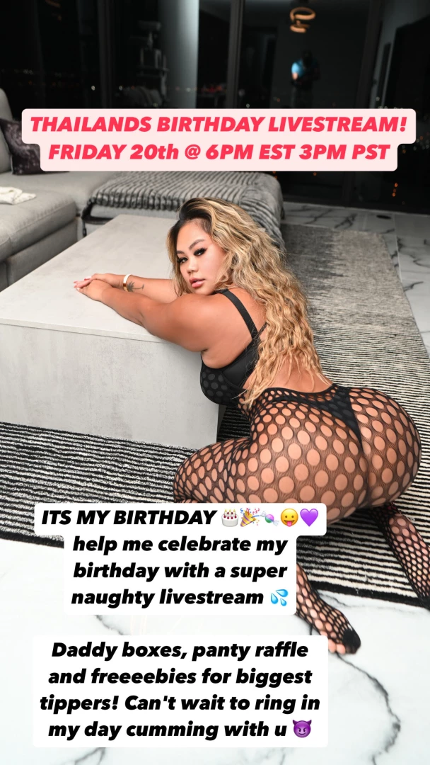 My birthday is coming up daddy make sure you re there this friday 