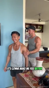 Brought cute asian guy from gym and pay him to cum in his mouth
