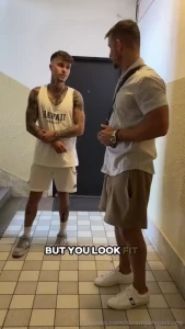 Cute str8 tattooed neighbour had no idea whats comming for him