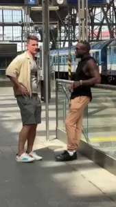 Missed my train but made it up with taking thsi handsome french guy