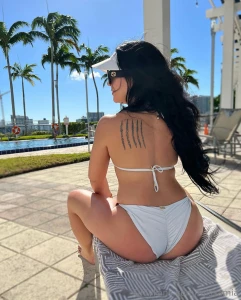 Beach bunny or pool bunny