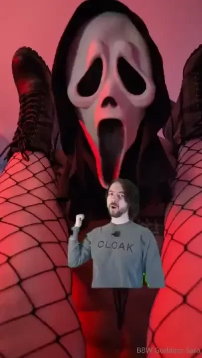 Ghostface stopped by to help me make my first vid in months but this 