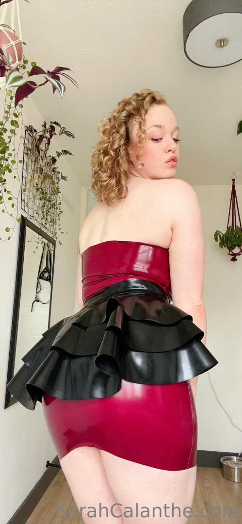 I really really love this latex dress what do you think part 1 