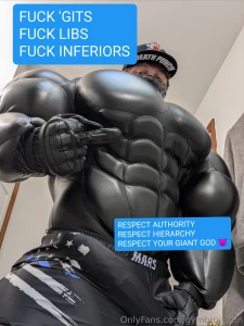 Worship your giant god beg for mercy you dont deserve rights