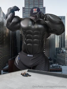 I ve gotten too big for this puny world looked down today and saw