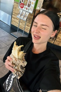 If you get too sad you have to eat something tasty