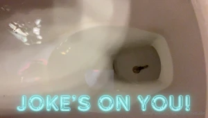 Joke s on you you want the key to unlock your pathetic cock so bad you