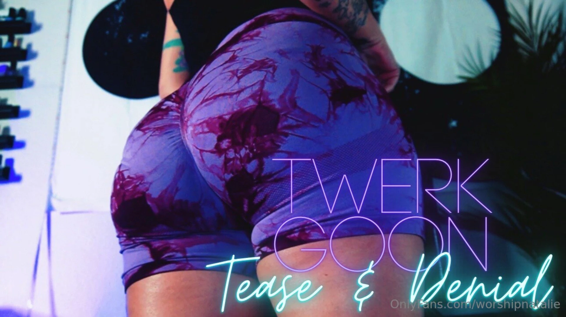 Twerk goon tease amp denial we already know you love my ass especially 