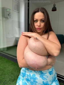 Suck or massage with my big boobs