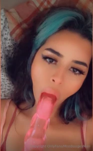 Opening my wet slippery mouth nice and wide for you