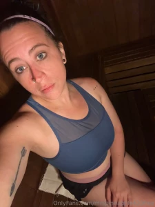 Happy friday 4 pics of me topless in the sauna for just 3 all proceeds